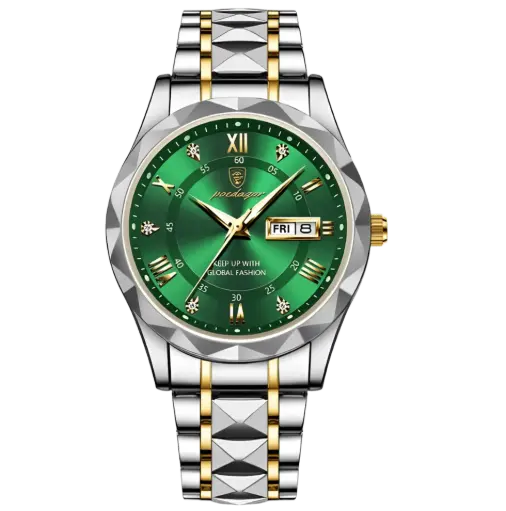 Reloj Poedagar Gold Green
